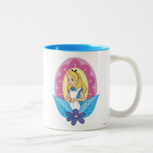 Alice in Wonderland's Alice Disney Two-Tone Coffee Mug