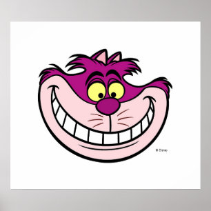 Alice in Wonderland's Cheshire Cat Disney Poster