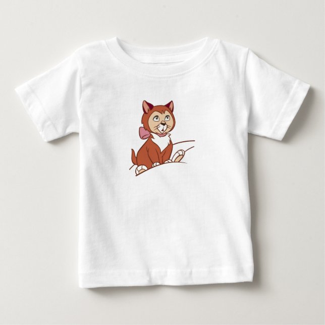Alice in Wonderland's Dinah Disney Baby T-Shirt (Front)