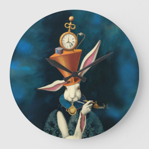 Alice In Wonderlands Rabbit Wall Clock