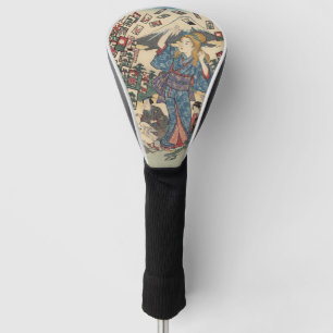Alice Lost in Japan Ukiyo-e Floating Wonderland Golf Head Cover