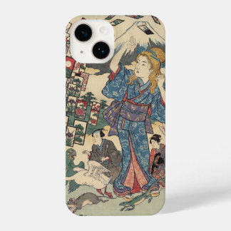 Alice Lost in Japan | Ukiyo-e Floating Wonderland iPhone 14 Case