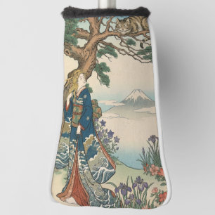 Alice Lost in Japan Ukiyo-e Mad Journey Golf Head Cover
