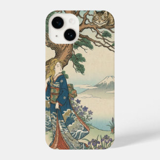 Alice Lost in Japan | Ukiyo-e Mad Journey iPhone 14 Case