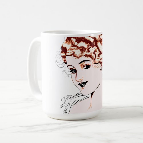 Alice M McPherrin by Russell L Swigert 1917 art  Coffee Mug