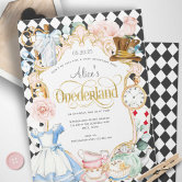 Alice in Wonderland Party Package, Mad Hatter Par-Tea - INSTANT DOWNLOAD -  Cupcakemakeover