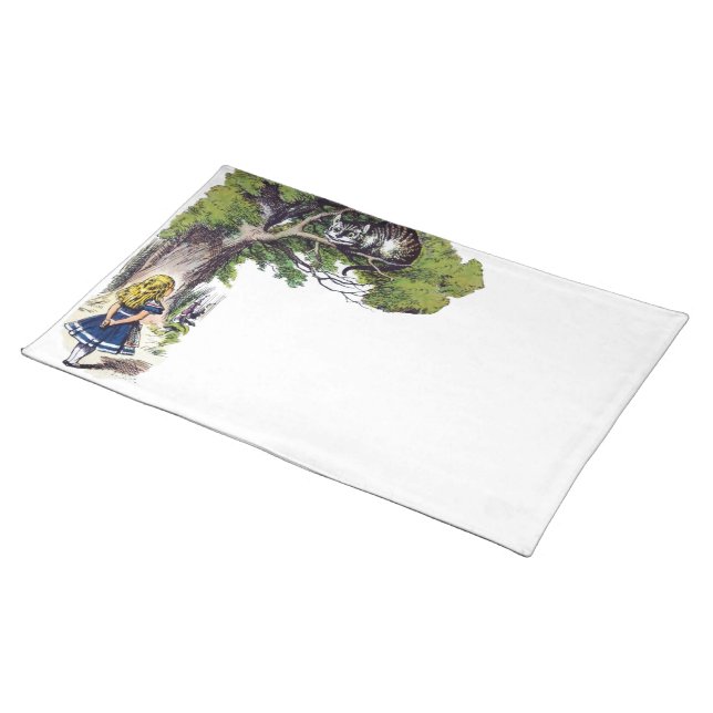 Alice Meets Cheshire Placemat (On Table)