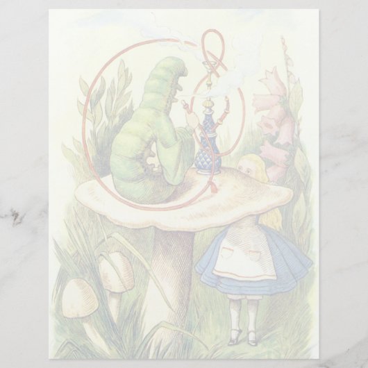 Alice Meets the Caterpillar (Front)