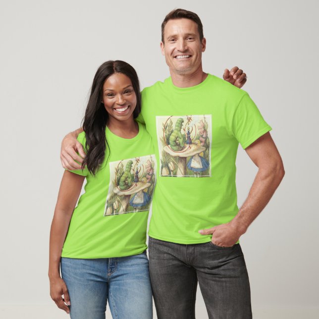 Alice Meets the Caterpillar T-Shirt (Unisex)
