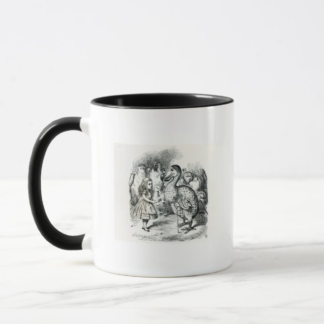 Alice meets the Dodo Mug (Left)