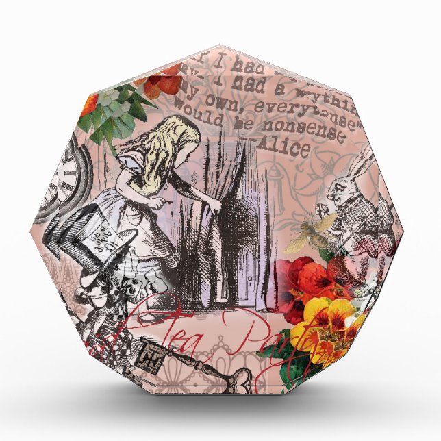 Alice nonsense curtain wonderland award (Front)