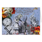 Alice nonsense curtain wonderland classic (Front Horizontal)