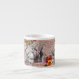Alice nonsense curtain wonderland classic espresso cup