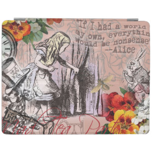 Alice nonsense curtain wonderland classic iPad smart cover