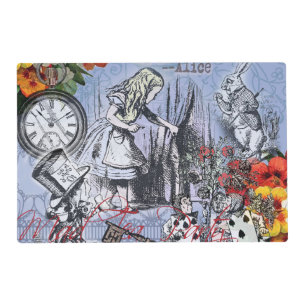Alice nonsense curtain wonderland classic placemat