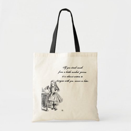 Alice Quote Bag