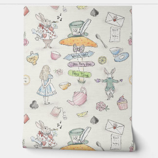 Alice’s Tea Party  Wallpaper