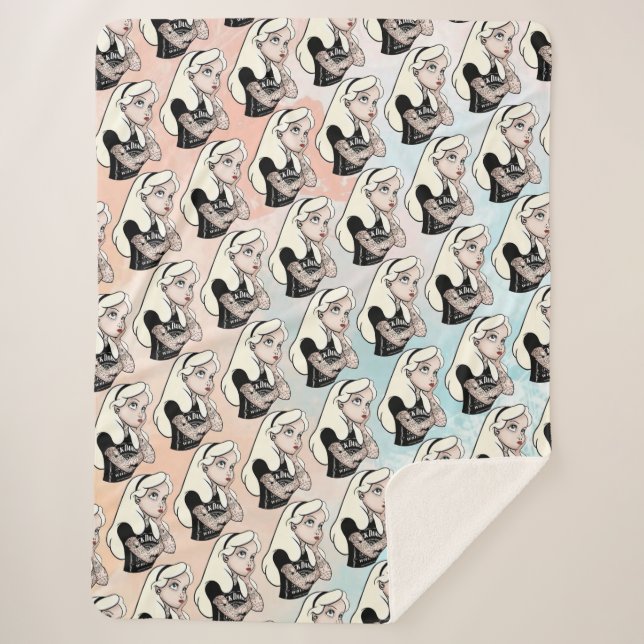 Alice Sherpa Blanket (Front)