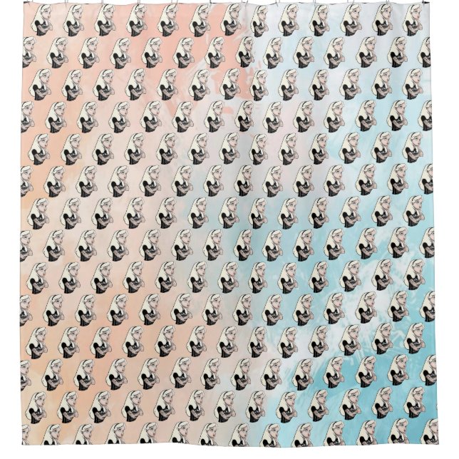 Alice Shower Curtain (Front)