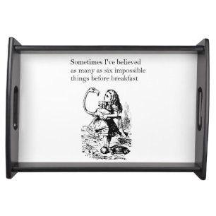 Alice, Six Impossible Things Serving Tray