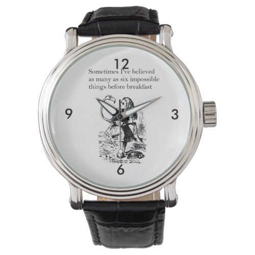 Alice Six Impossible Things Watch