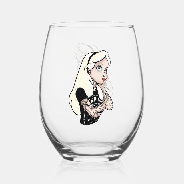 Alice Stemless Wine Glass (Front)