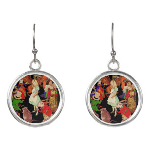 Alice Surrounded by Her Friends Earrings