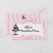 Alice Sweet Shop Business Cards (Front/Back)