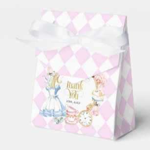 Alice in Wonderland Tea Party Gift Wrap for kids birthdays - Viola