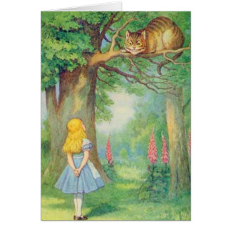 Alice & the Cheshire Cat Color Cards