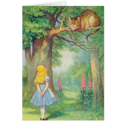 Alice & the Cheshire Cat Color Cards (Front)
