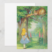 Alice & the Cheshire Cat Full Color (Front/Back)