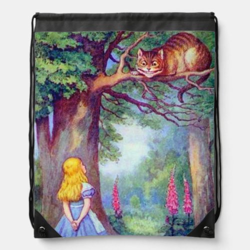 Alice  the Cheshire Cat Full Color Backpack