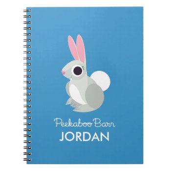 Alice The Rabbit Notebook by peekaboobarn at Zazzle