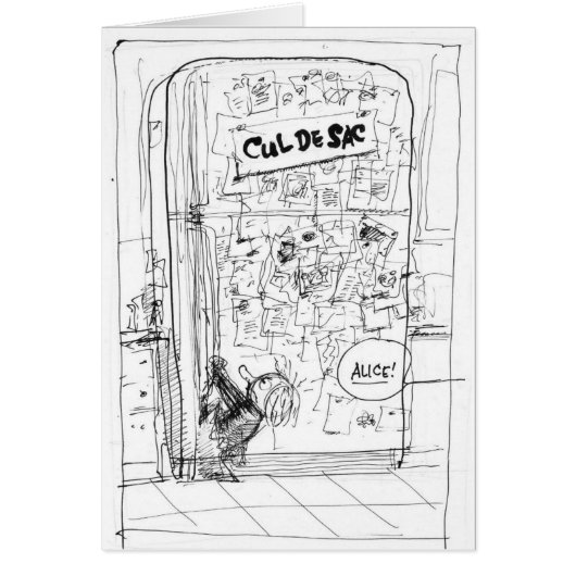 Alice & the Refrigerator Card (Front)