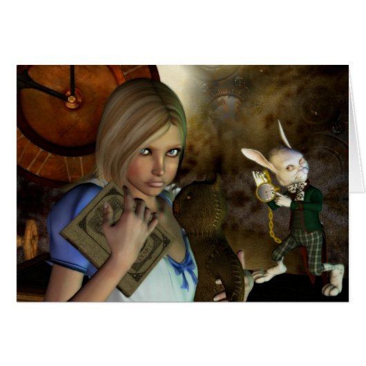 Alice & The White Rabbit (Front Horizontal)