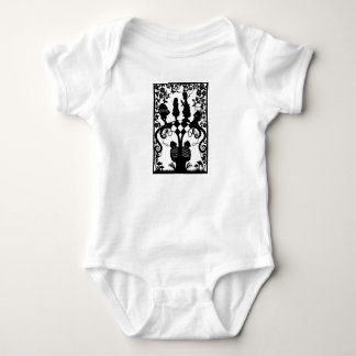 Alice through the looking glass baby bodysuit