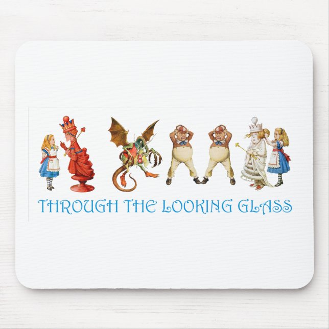 ALICE THROUGH THE LOOKING GLASS MOUSE PAD (Front)