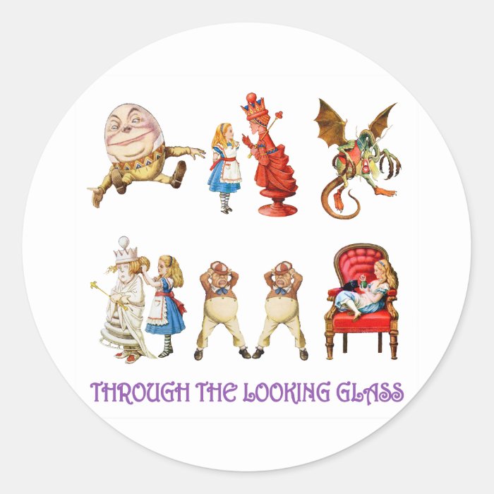 Alice Through the Looking Glass Sticker