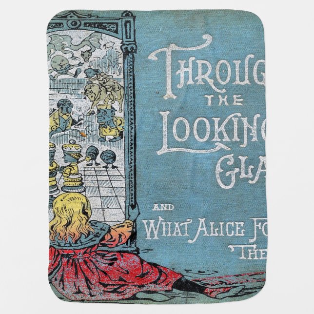 Alice Through The Looking Glass Stroller Blanket (Front)