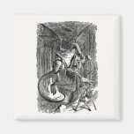 Alice Through the Looking Glass - The Jabberwocky Magnet