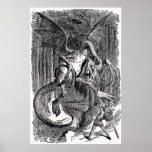 Alice Through the Looking Glass - The Jabberwocky Poster