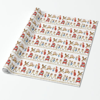 Alice Through the Looking Glass Wrapping Paper