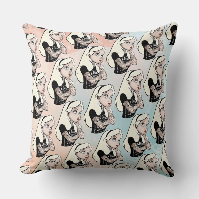 Alice Throw Pillow (Front)