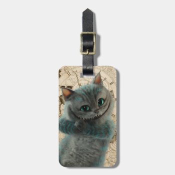 Alice Thru The Looking Glass | Cheshire Cat Grin Luggage Tag by AliceLookingGlass at Zazzle