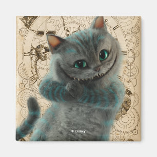 Alice Thru the Looking Glass   Cheshire Cat Grin Magnet
