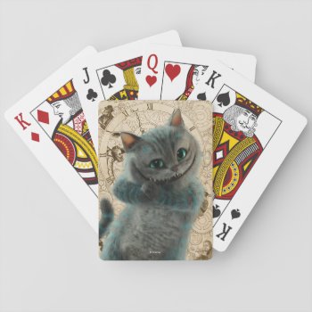 Alice Thru The Looking Glass | Cheshire Cat Grin Playing Cards by AliceLookingGlass at Zazzle