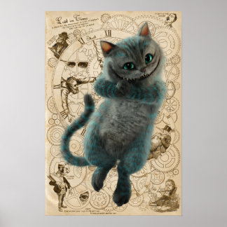Alice Thru the Looking Glass | Cheshire Cat Grin Poster