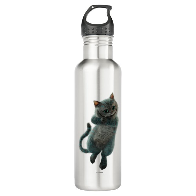 Alice Thru the Looking Glass | Cheshire Cat Grin Water Bottle (Front)