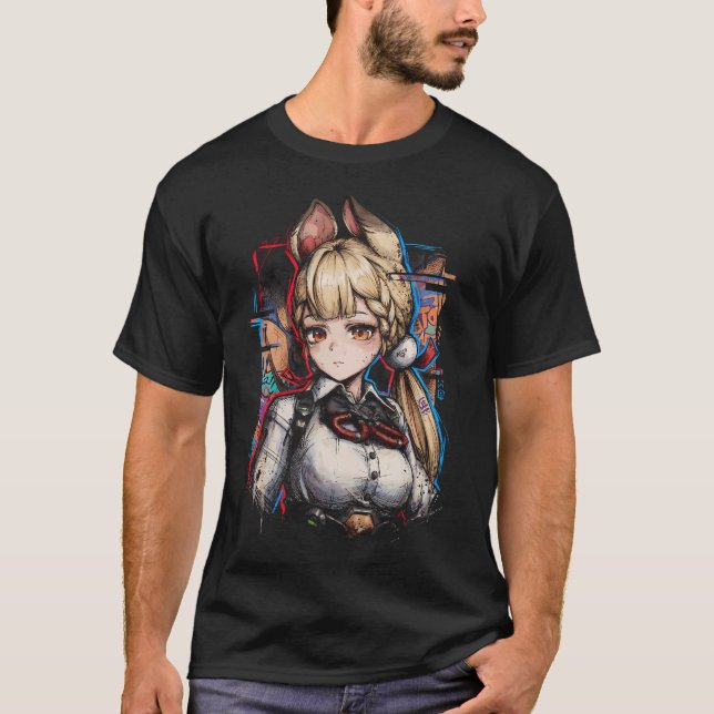 Alice Thymefield ZZZ Twin Tails Rabbit Thiren Icon T-Shirt (Front)